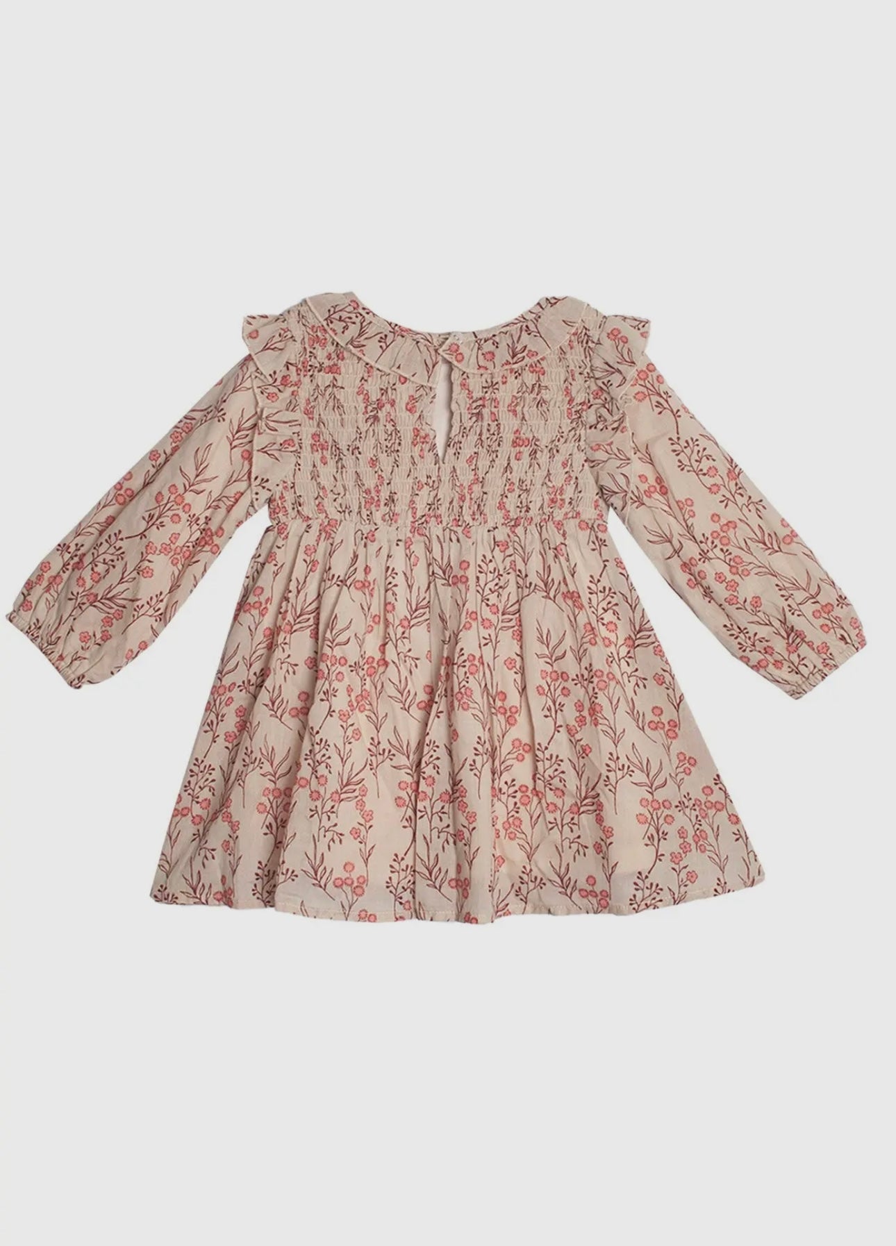 Autumn Floral Dress Long Sleeve - Baby