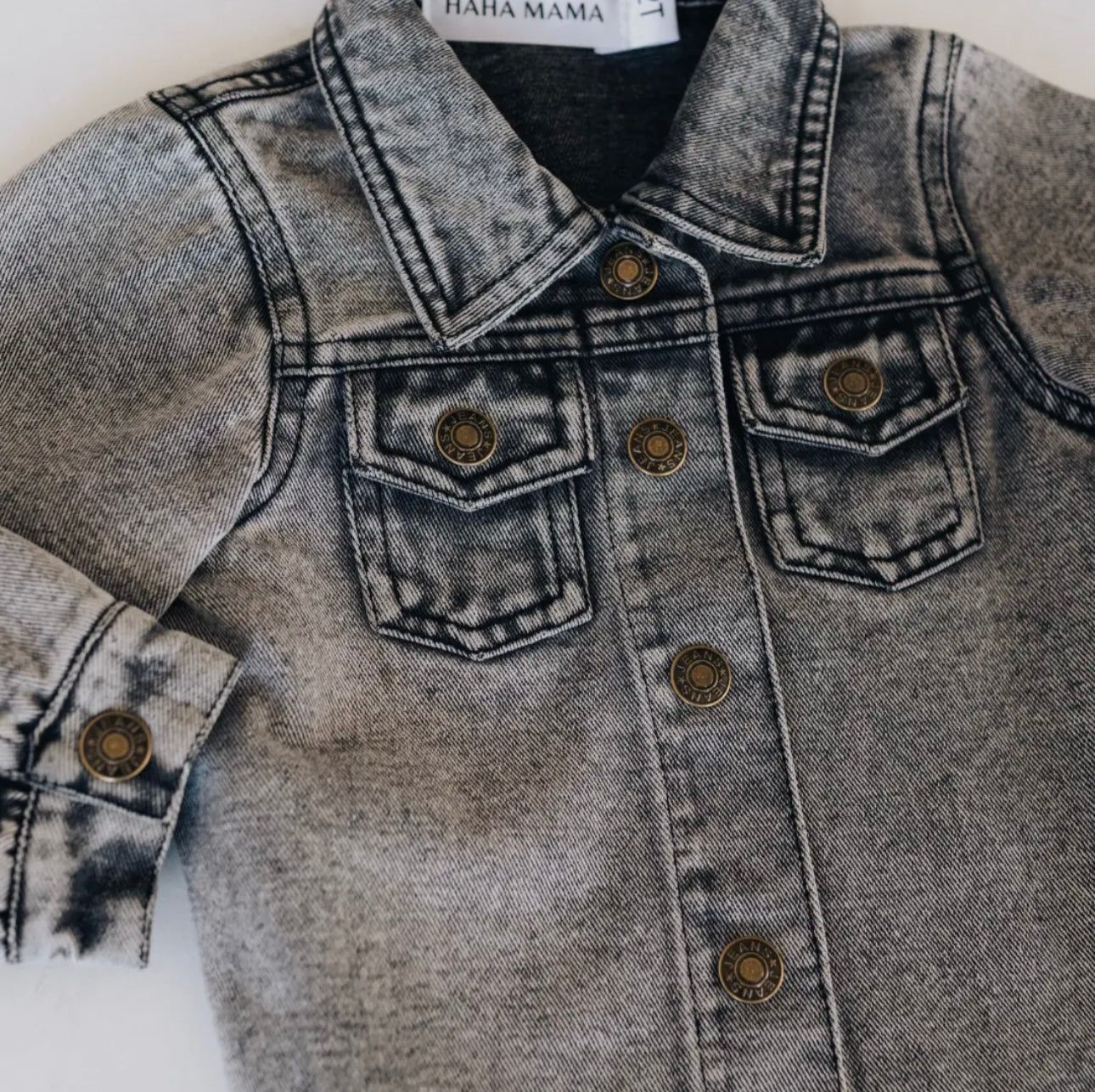 Gray Denim Jacket