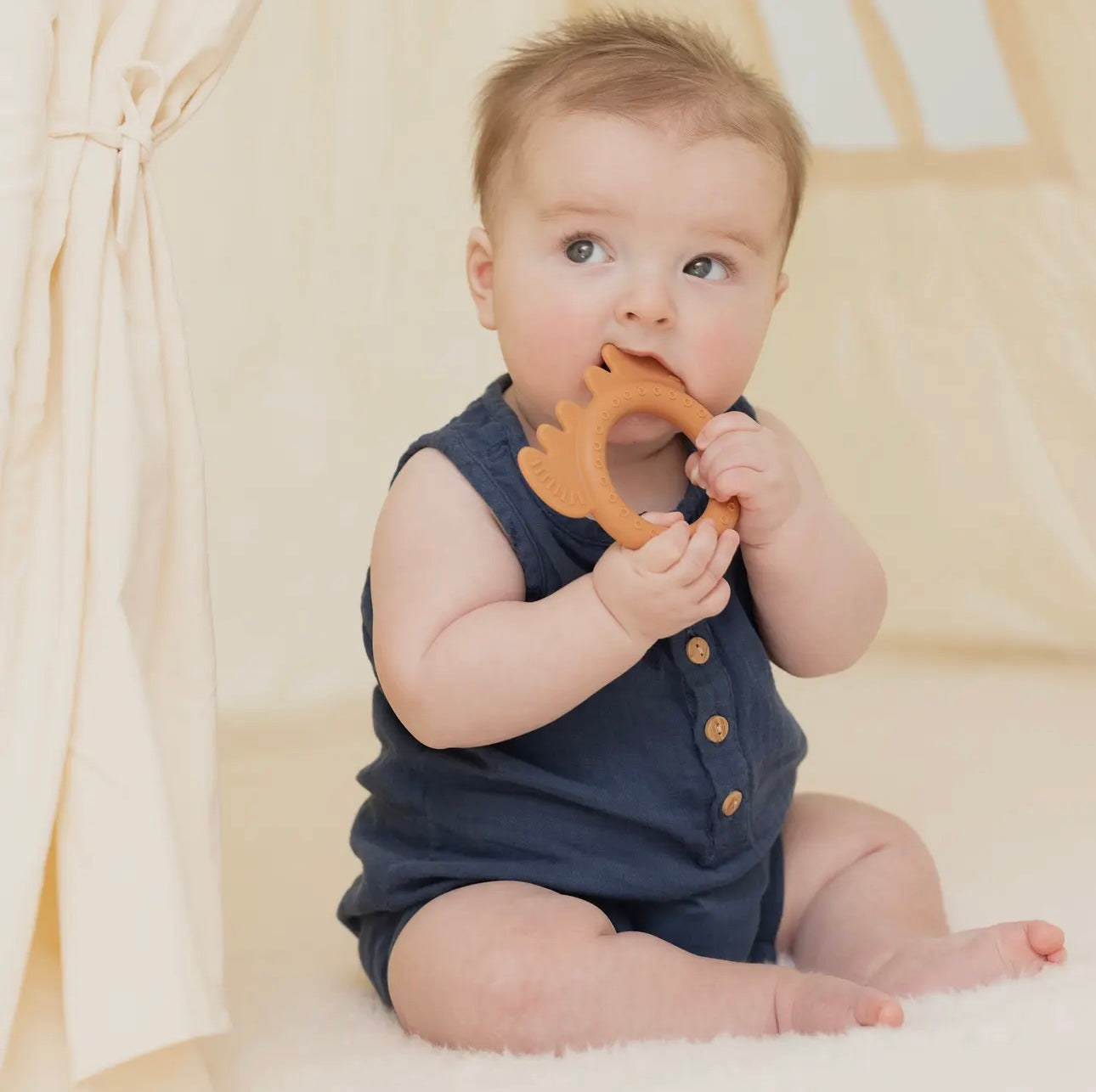 Moose Rattle Buddy Teether