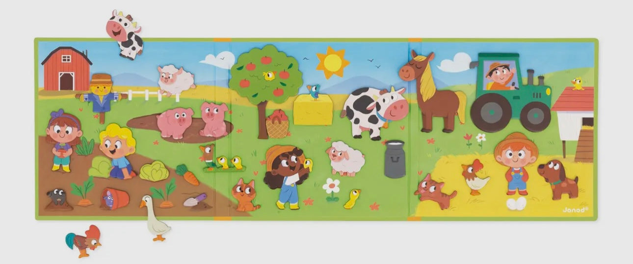 Magnetic Stories Book - Farm