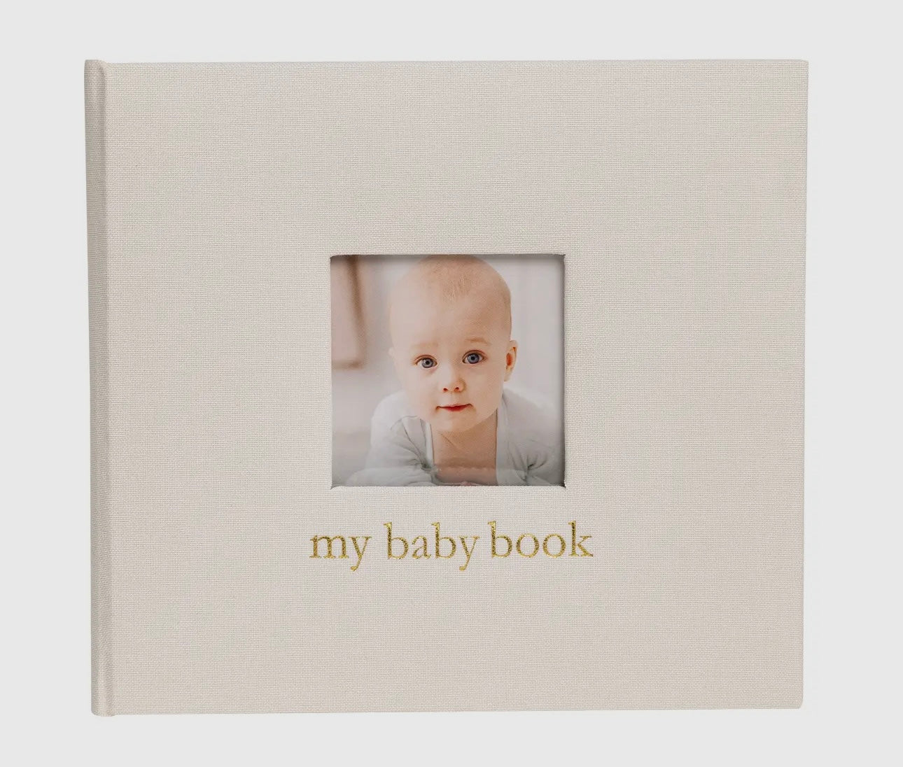 Linen Baby Memory Book