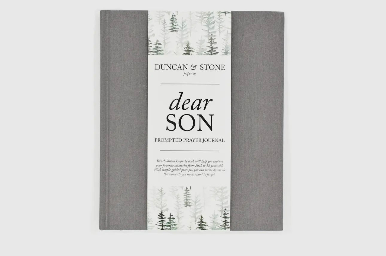Dear Son Childhood Keepsake Book