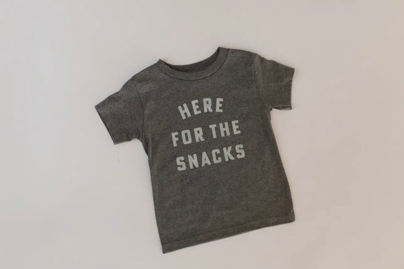 Here For The Snacks Tee