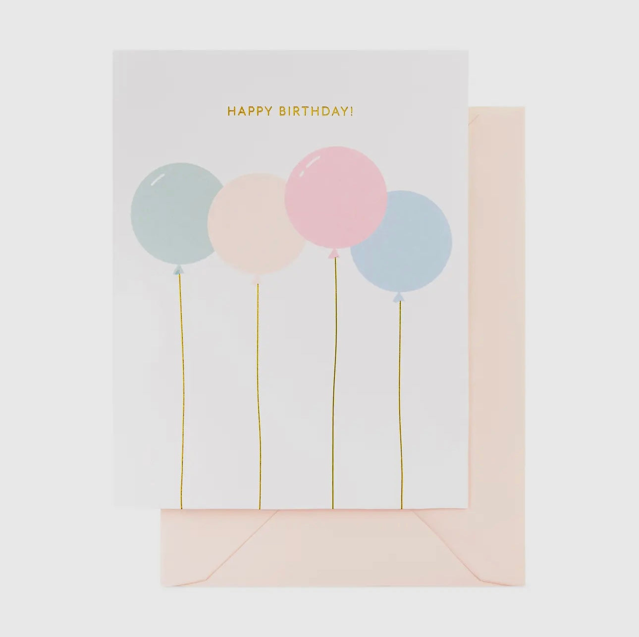 Birthday Balloons Birthday Card