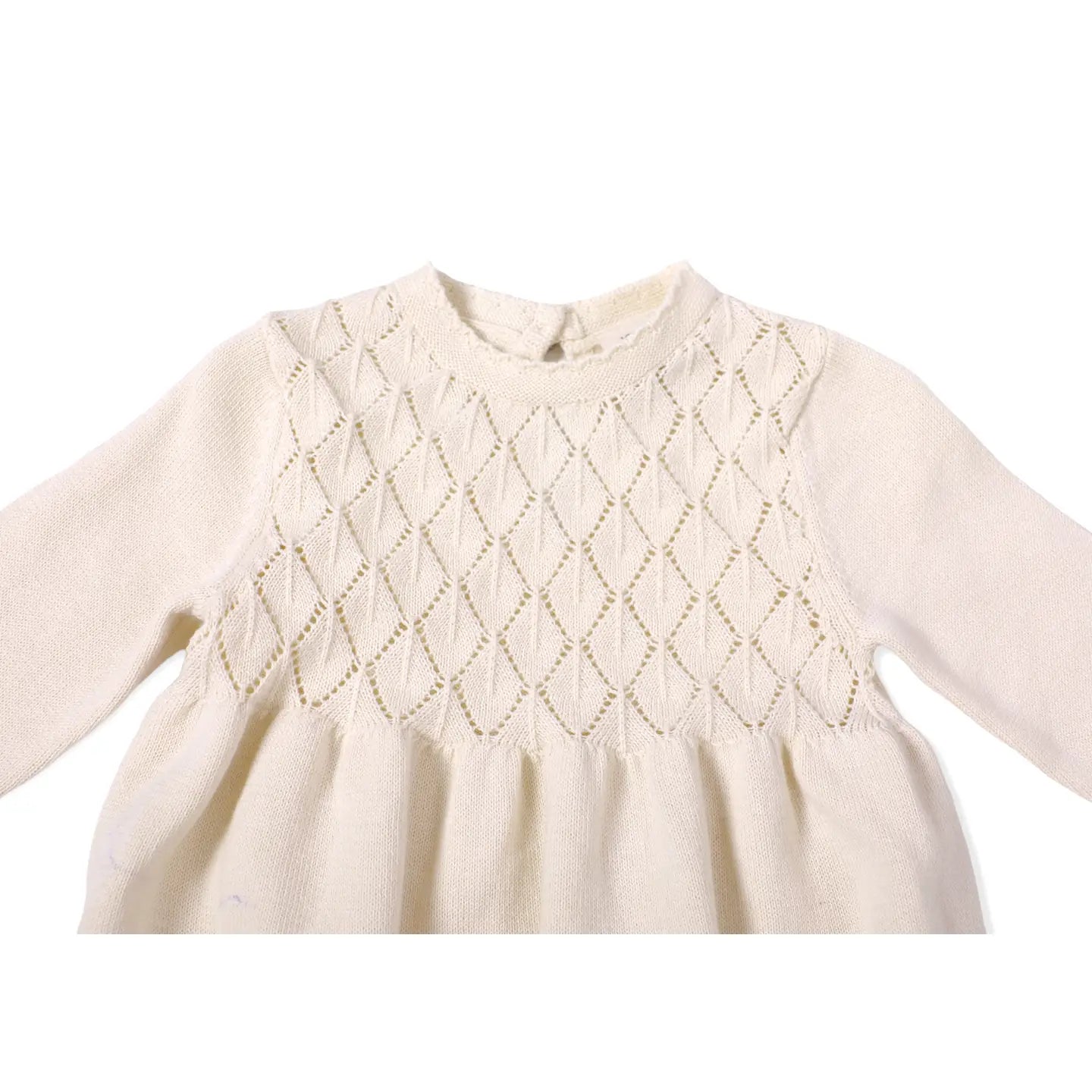 Milan Pointelle Sweater Knit Dress