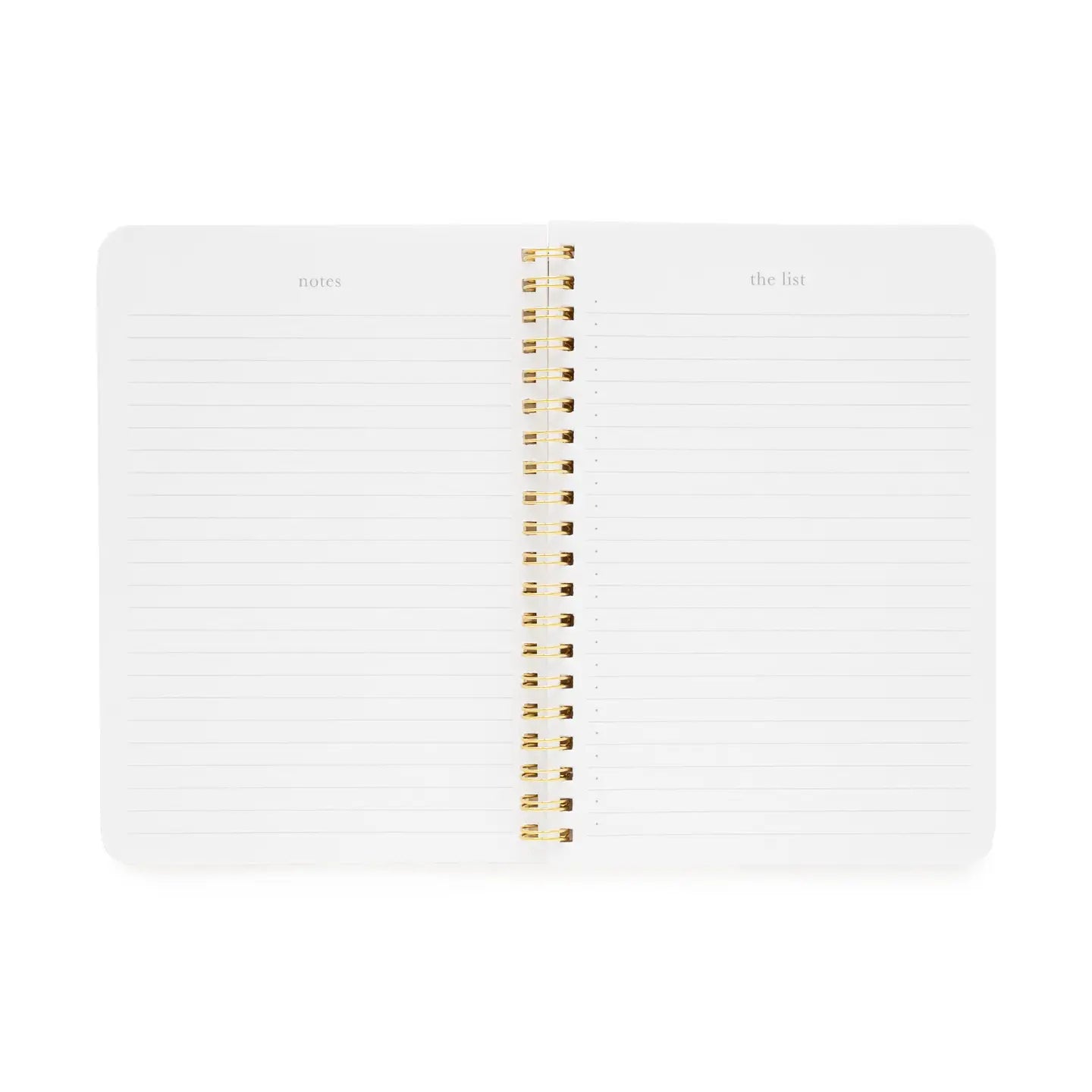 Mini Spiral Notebook, Dusty Rose Stripe