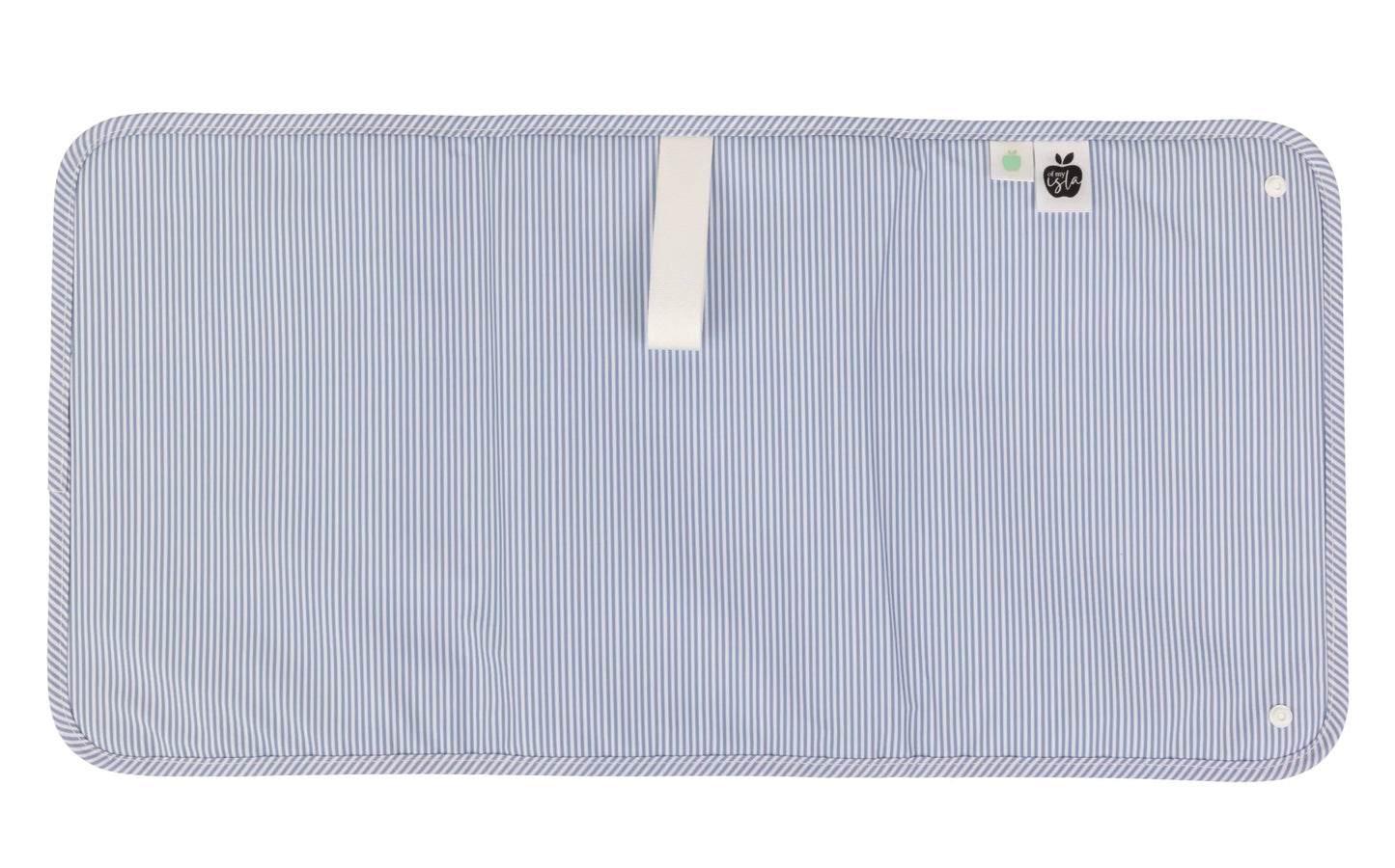 The Changing Pad- Navy Mini Stripe