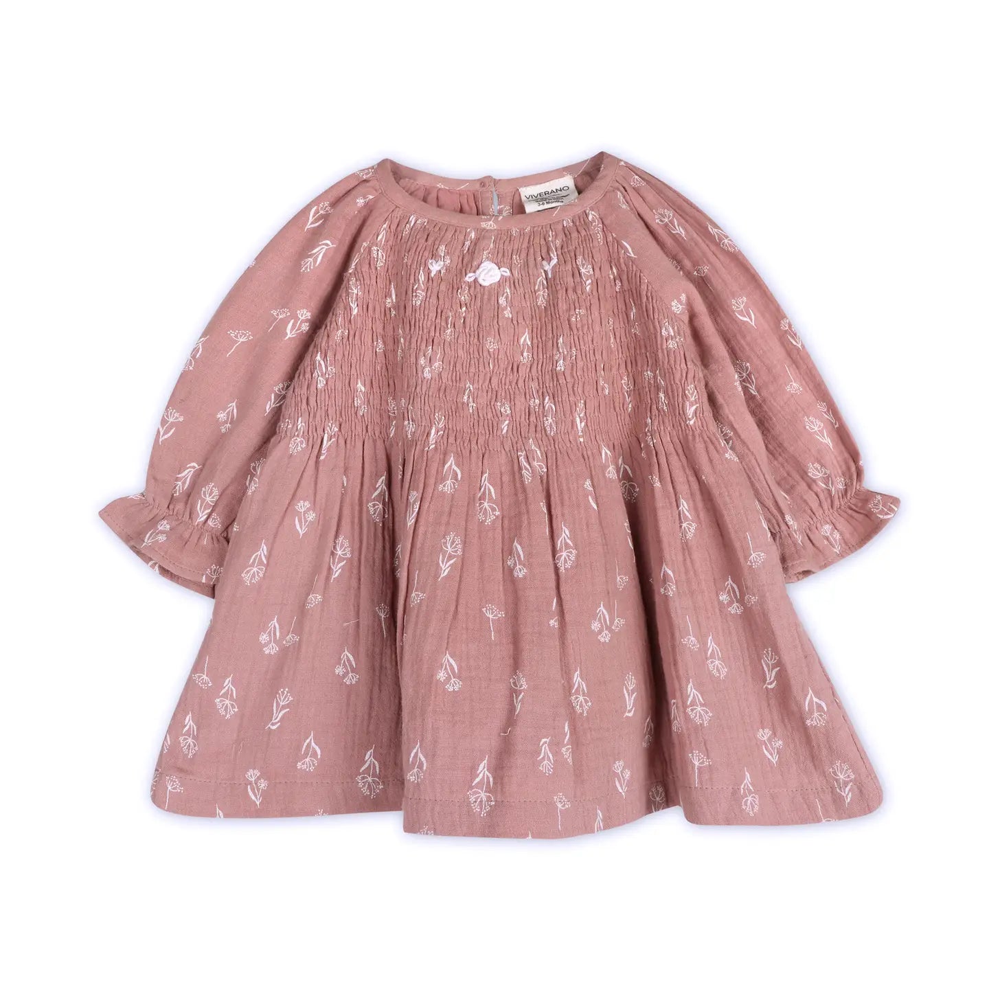 Evelina Floral Baby Dress & Bloomer Set