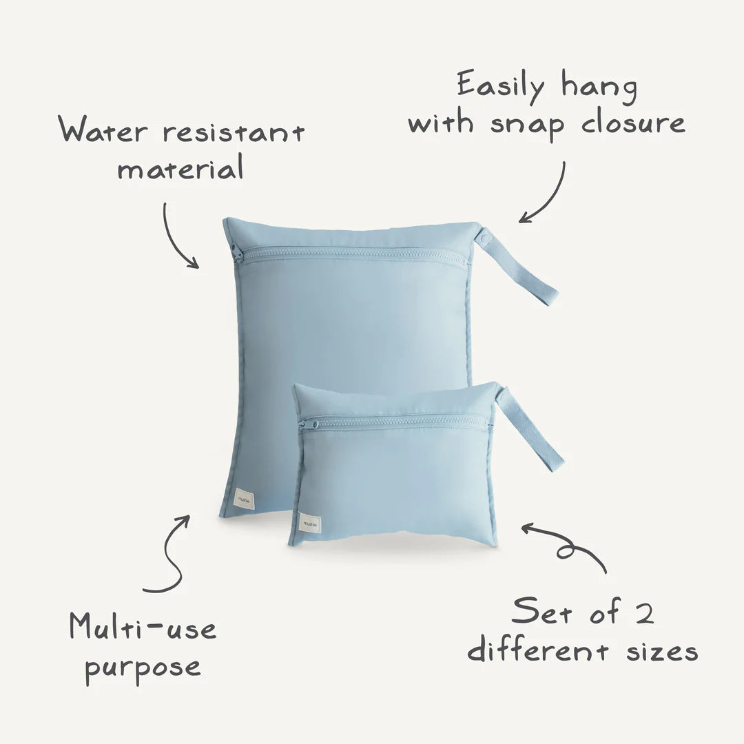 Water Resistant Wet Bag- Blush