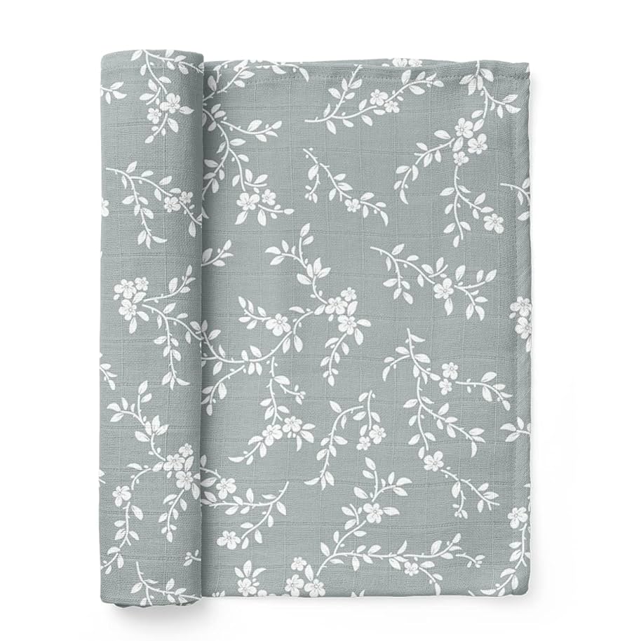 Muslin Swaddle Baby Blanket - Bloom