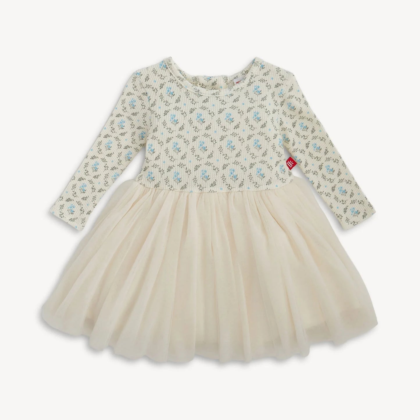 Eloise Waffle Dress Tulle Skirt