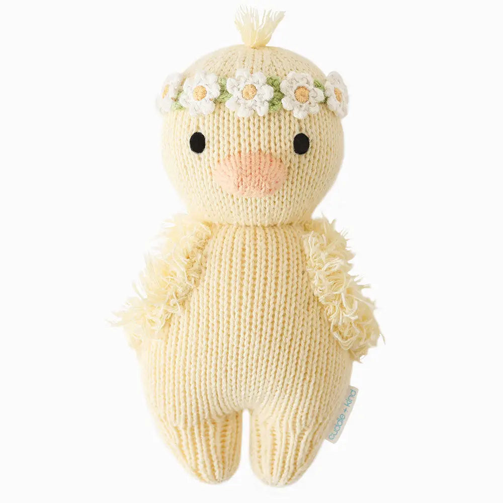 Baby Duckling Flower Crown- Ivory