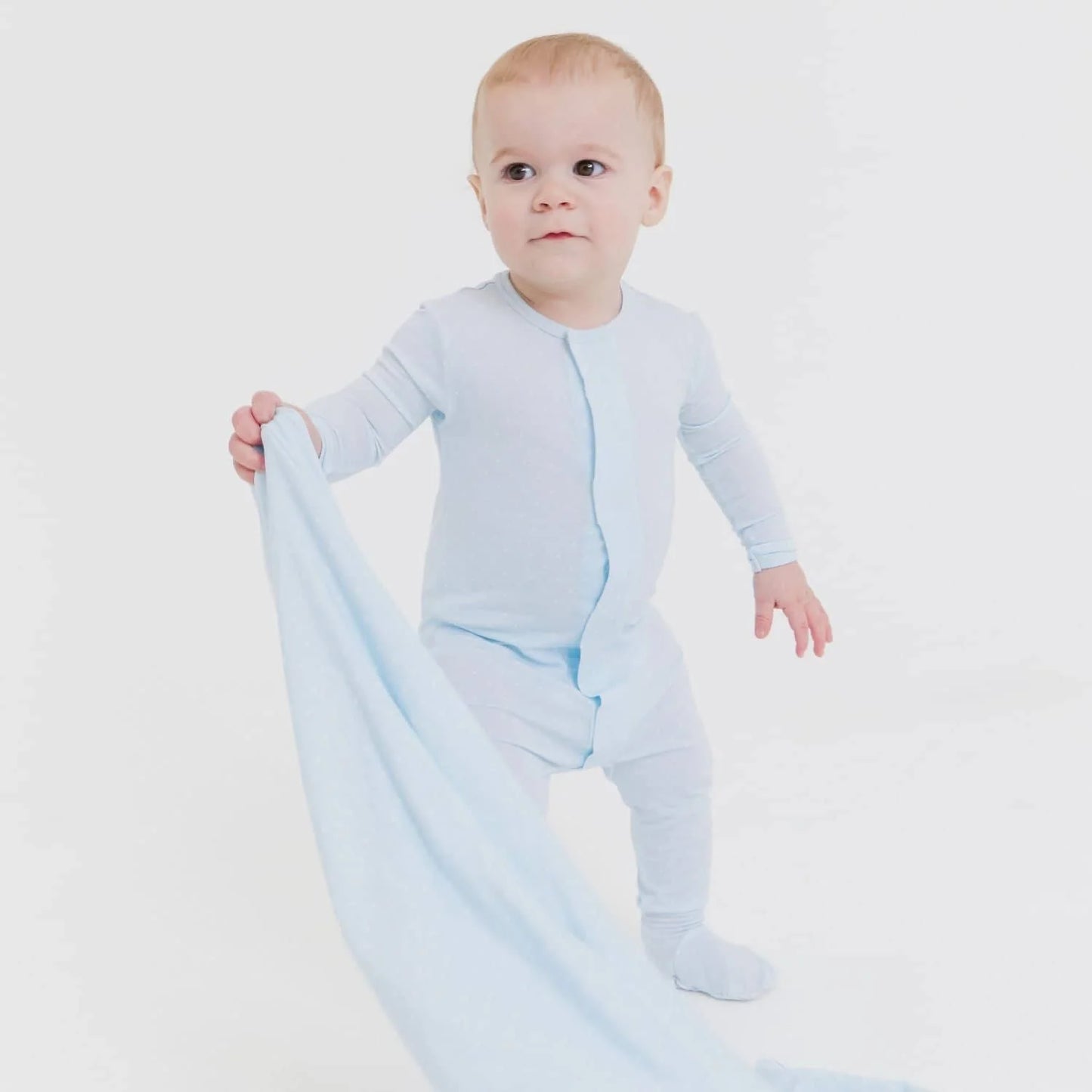 Magnetic Me - Pin Dot Blue Footie