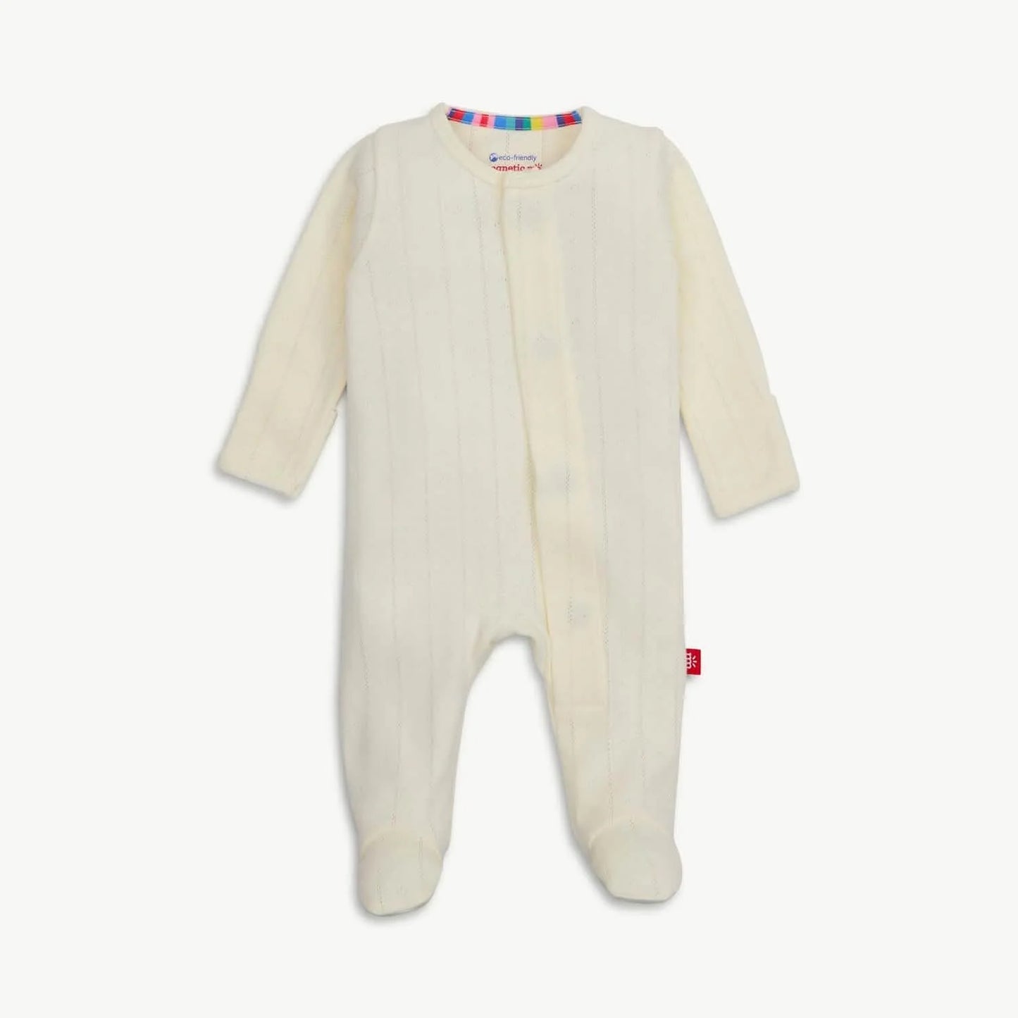 Magnetic Me - Love Lines Pointelle Footie