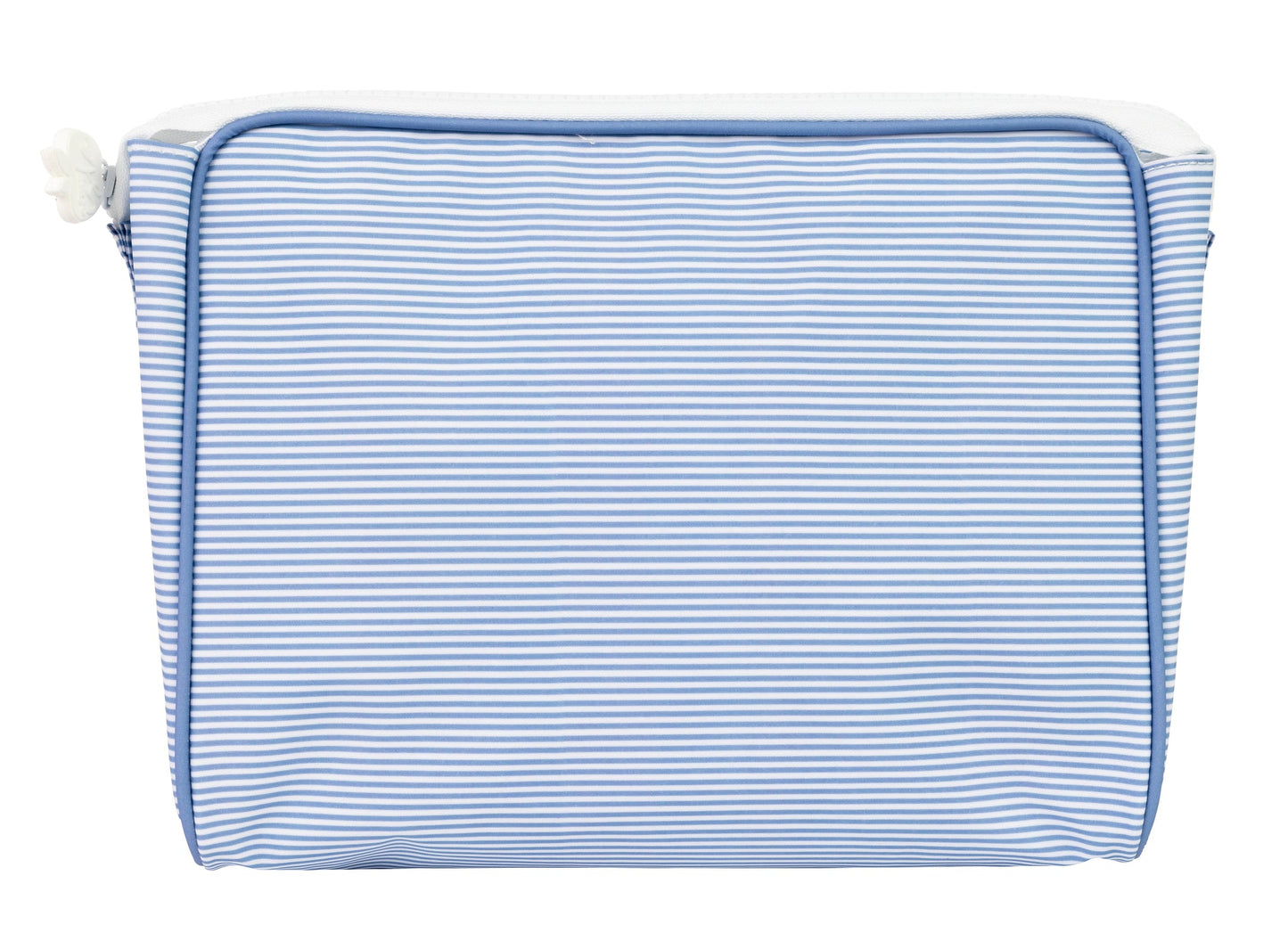 The Large Go Bag - Navy Mini Stripe