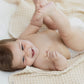 Waffle Baby Blanket Linen