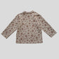 Eli Leaves Pattern Long Sleeve Shirt