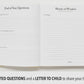 Dear Daughter Childhood Keepsake Book