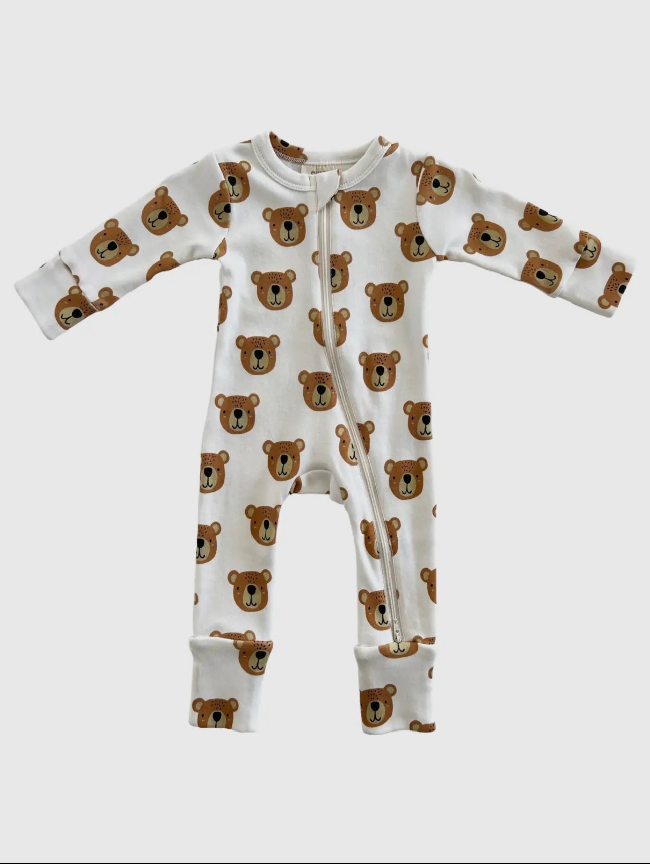 Baby Bear Organic 2 Way Zip Romper