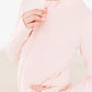 Zen Pink Full Zip Ruffle Active Jacket