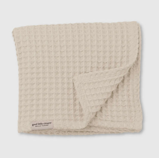 Waffle Baby Blanket Linen