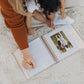Daisy Print Square Memory Book