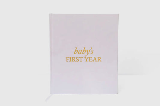 Baby’s First Year Memory Book & Photo Album - Lilac