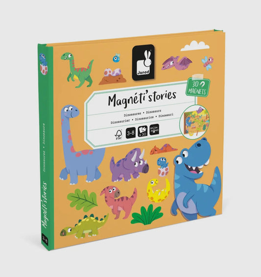 Magnetic Stories Book - Dinosaurs