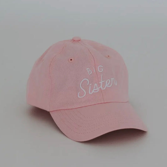 Big Sister Pink Twill Hat
