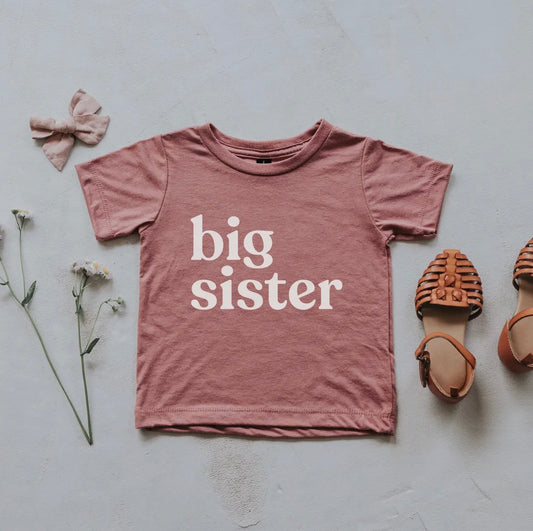 Big Sister Tee - Mauve