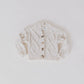 Ivory Cable Knit Cardigan