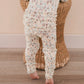Ruffle Zipper One Piece - La La Floral