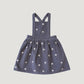 Gaia Corduroy Overall Floral Dress