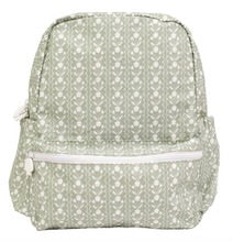 The Large Backpack- Sage Floral