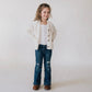 Ivory Cable Knit Cardigan