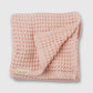 Waffle Baby Blanket Blush