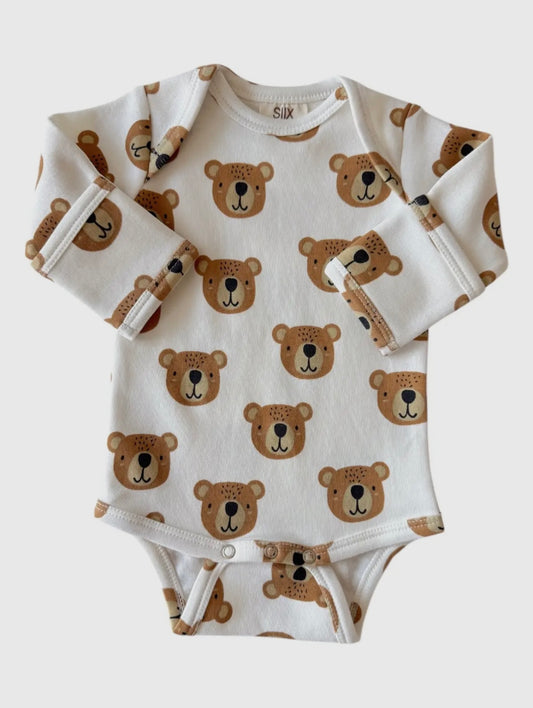 Baby Bear Organic Long Sleeve Bodysuit