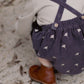 Gaia Corduroy Overall Floral Dress