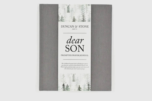 Dear Son Childhood Keepsake Book
