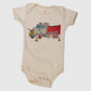 Dump Truck Onesie