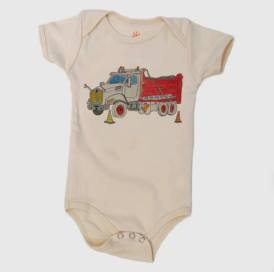 Dump Truck Onesie