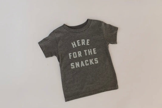 Here For The Snacks Tee