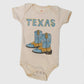 Blue Boots Onesie