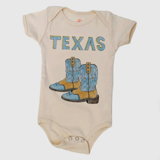 Blue Boots Onesie