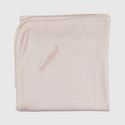 Cotton Candy Pointelle Blanket