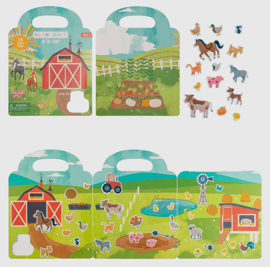 Reusable Sticker Book - Farm