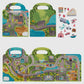 Reusable Sticker Book - City