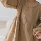 Puff Sleeve Dress Acorn