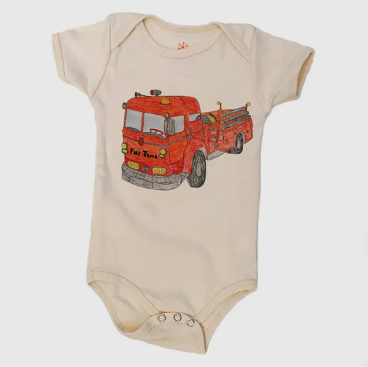 Firetruck Onesie