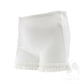Ruffle WundershortsTM in White- 4-5X